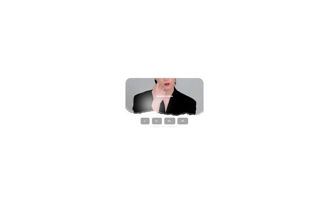 Carrd profile picture for @holden